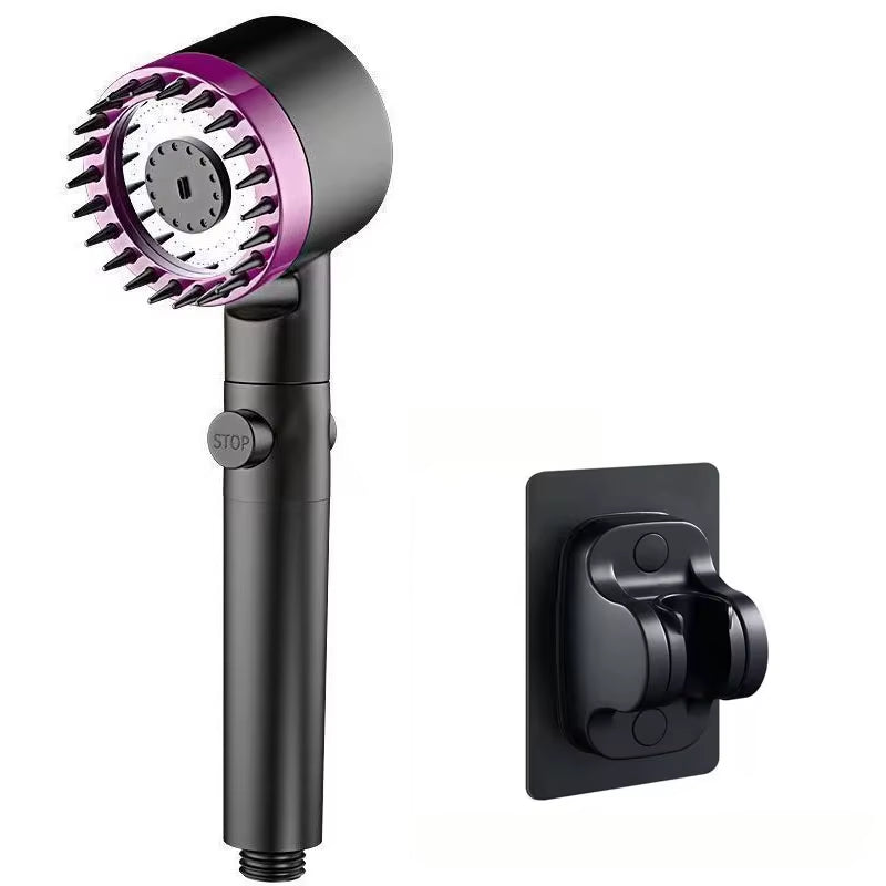 Shower Filter Four Modes Bathroom Accessories Head Massage Showerhead Replete for Shower Heads Knobs Showers Parts Fixture Home